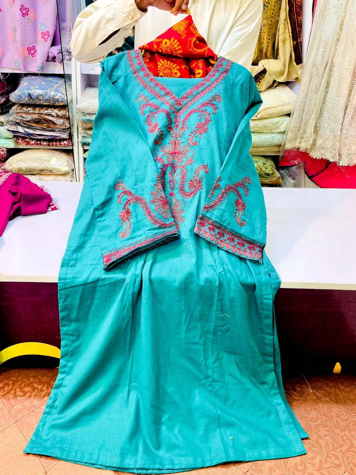 stiched dress