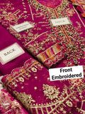 Stylish Heavy Embroidered Chiffon Party Wear Dress With Chiffon Embroidered Dupatta (Unstitched)