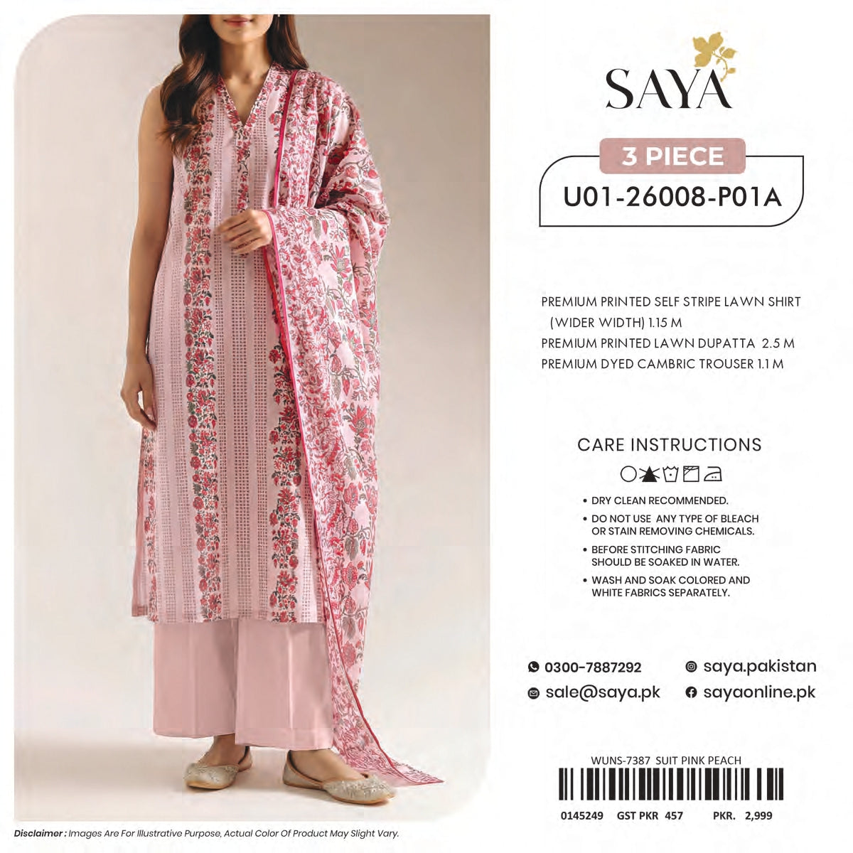 saya 3 pc