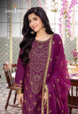 AJCFP-07 EMBROIDERED JUMBO SILK UNSTITCHED 3 PCS