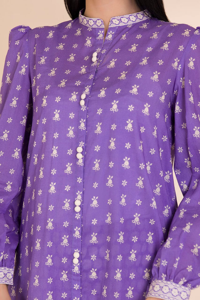 Zellbury | Unstitched Printed 2pc Cotton Fabric
