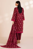 Zellbury | Unstitched Printed 3pc Cotton Fabric