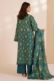 Zellbury | Unstitched Printed 3pc Cotton Fabric