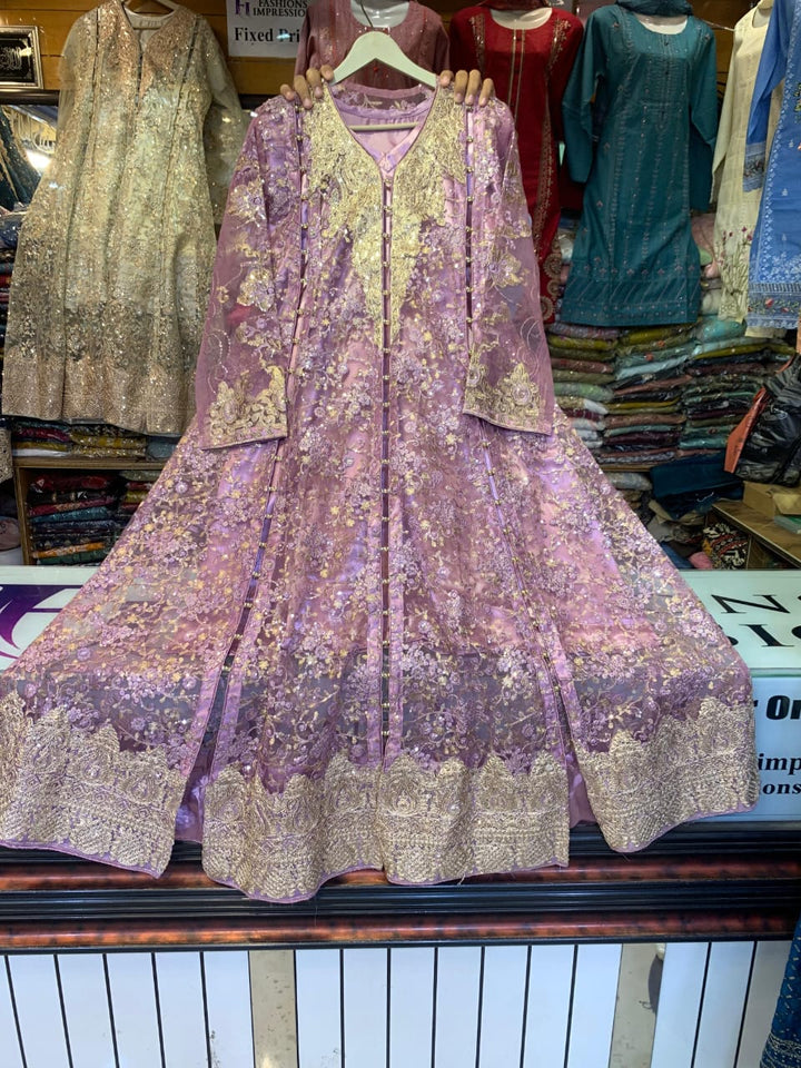 Luxury Heavy Bridal Maxi Dress