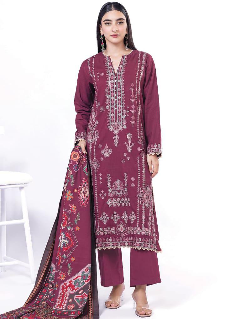 Embroidery ready to wear 3PC